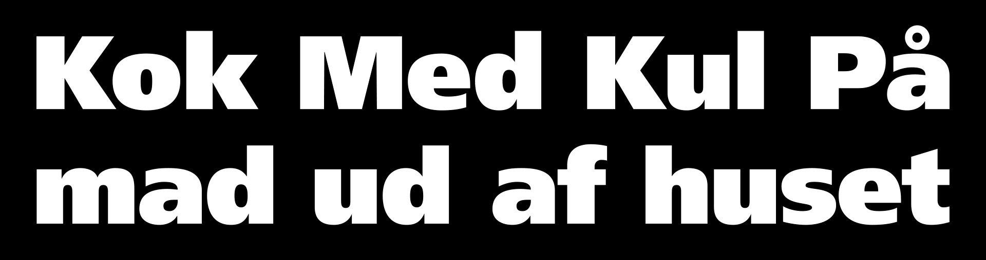 Kok med kul på logo